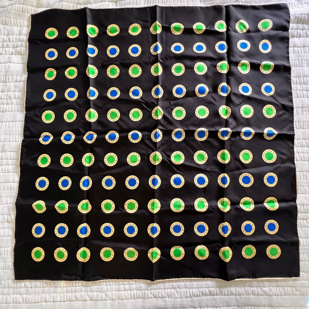 Bulgari Silk Scarf